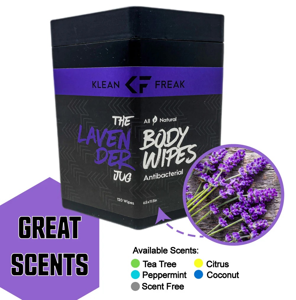Klean Freak - Body Wipes - The Jug - Lavender