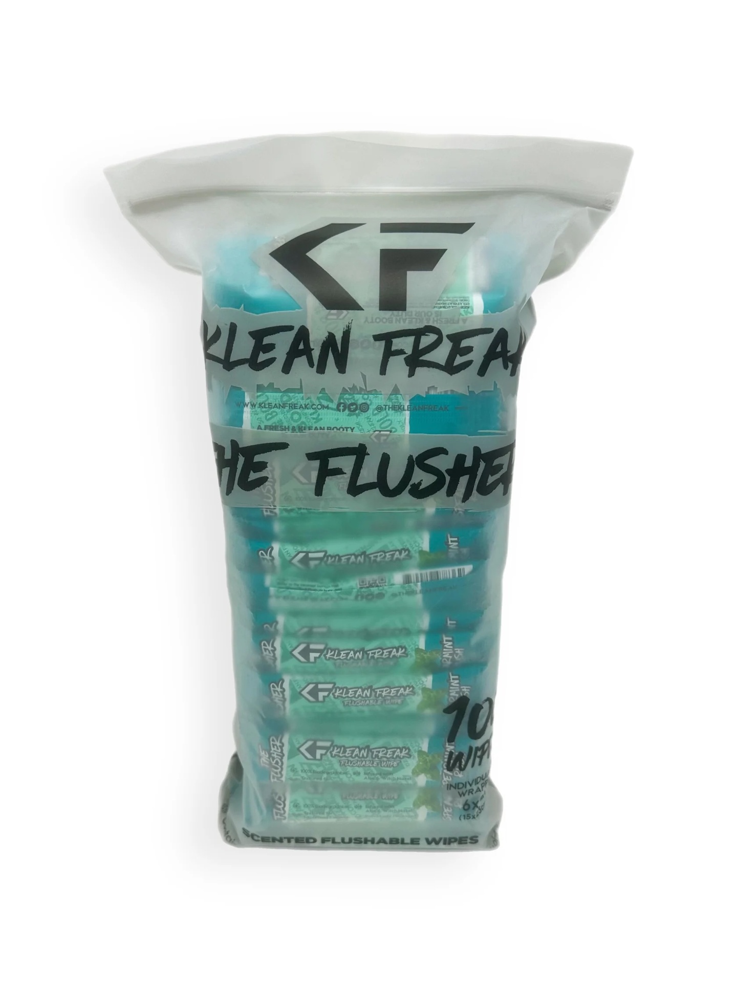 Klean Freak - The Flusher - 100 Pack Spearmint Rush