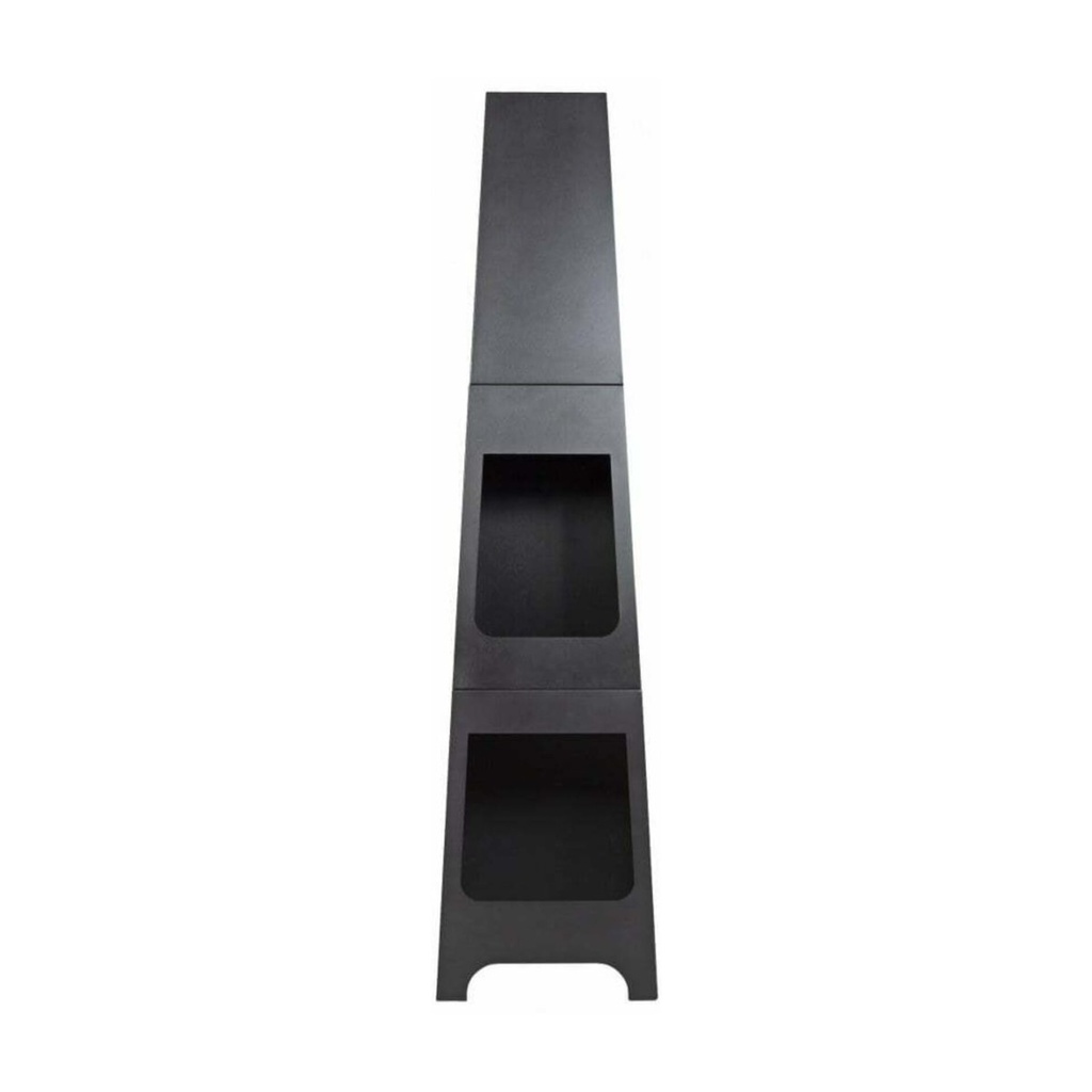 La Hacienda - Malmo Steel Chimenea w/ Log Store 150cm