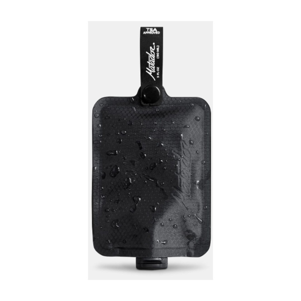 Matador - FlatPak Toiletry Bottle (3-Pack) - Multi 1: Charcoal, Slate Blue, Sage