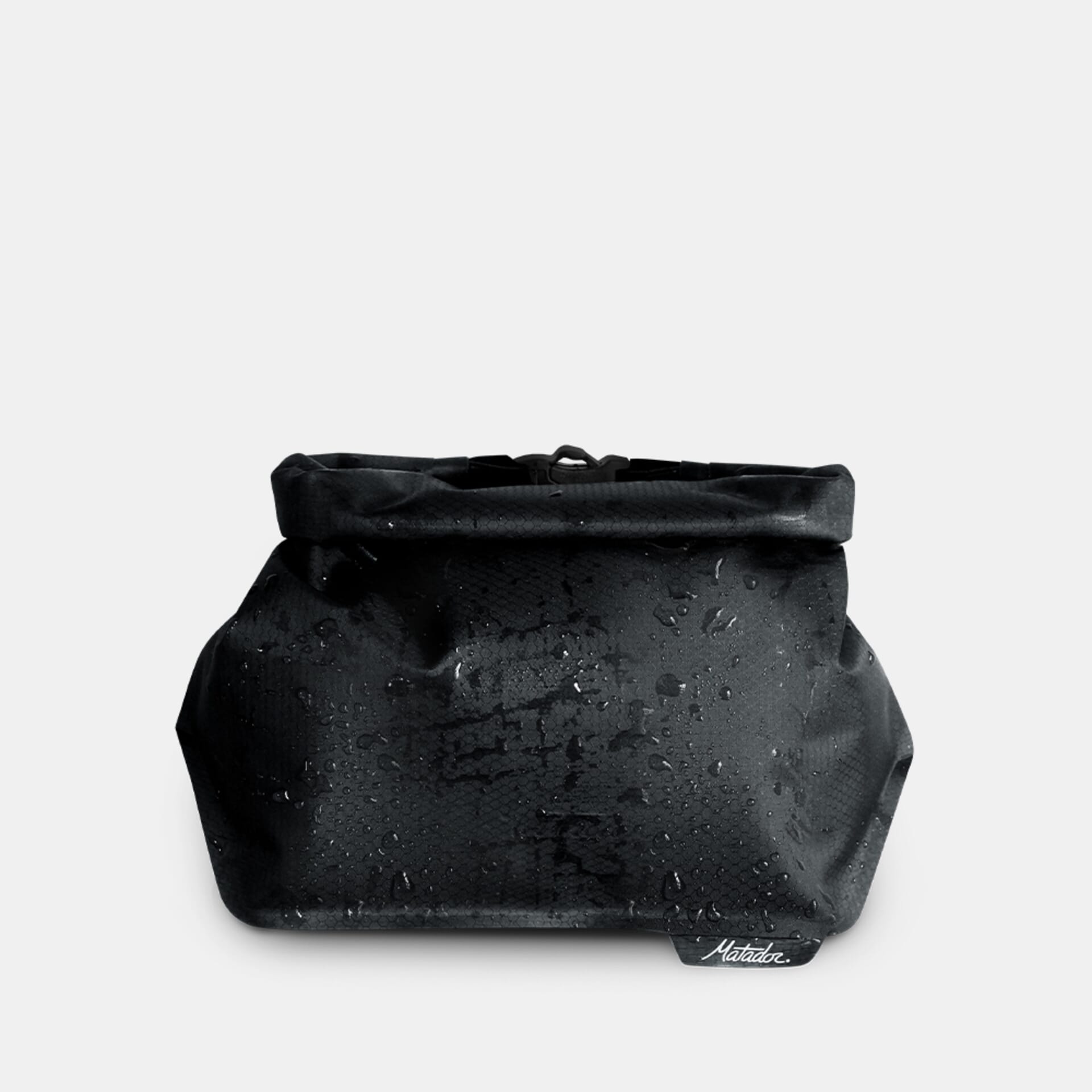 Matador - FlatPak Zipper Toiletry Case - Charcoal - DISC