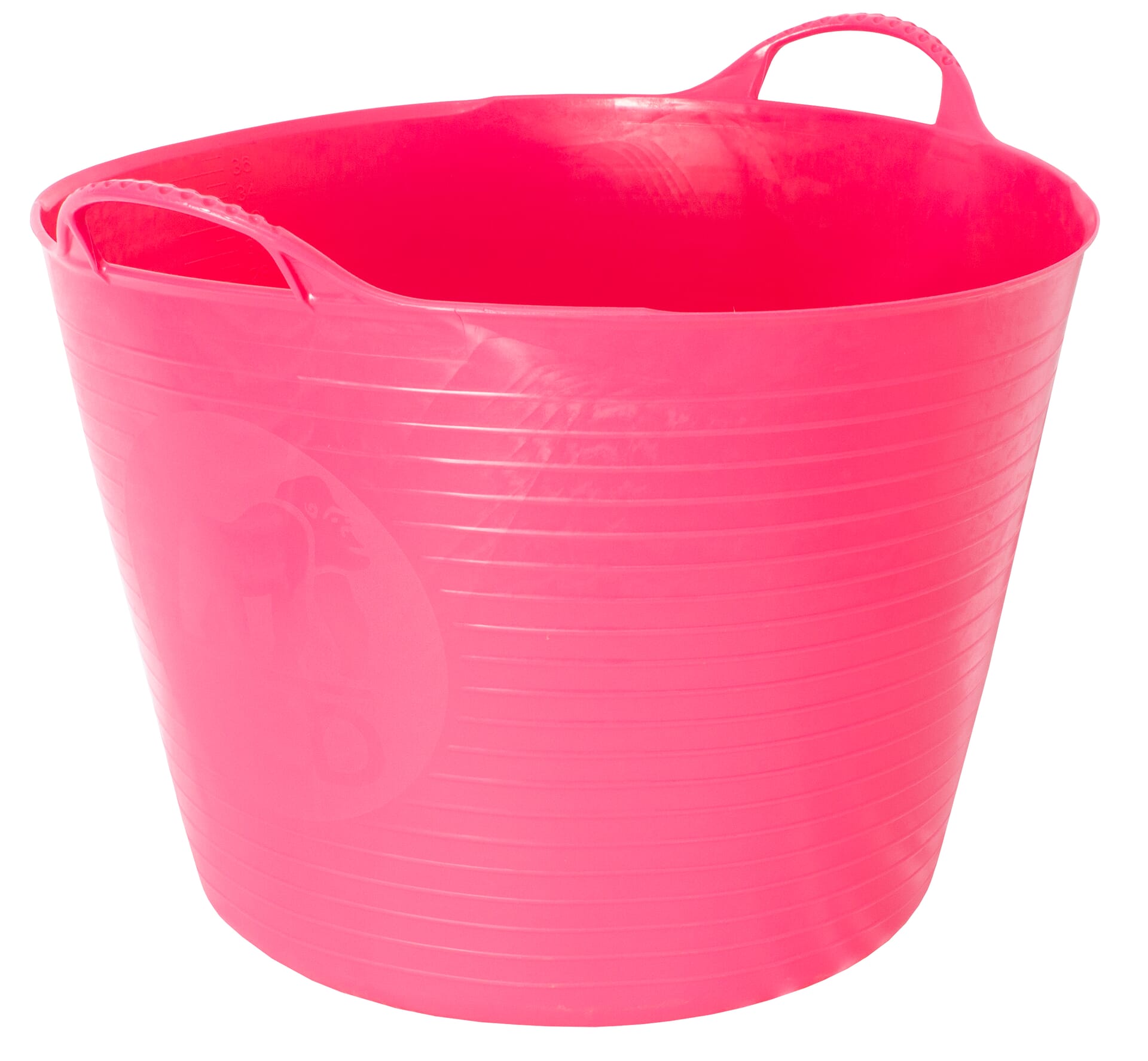 Red  Gorilla - Gorilla Tubs & Recycled Black Tubs - Large 38L -Pink