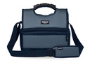 IGLOO-16-Can Dual Compartment Insulated Gripper Lunch Bag - Blue 