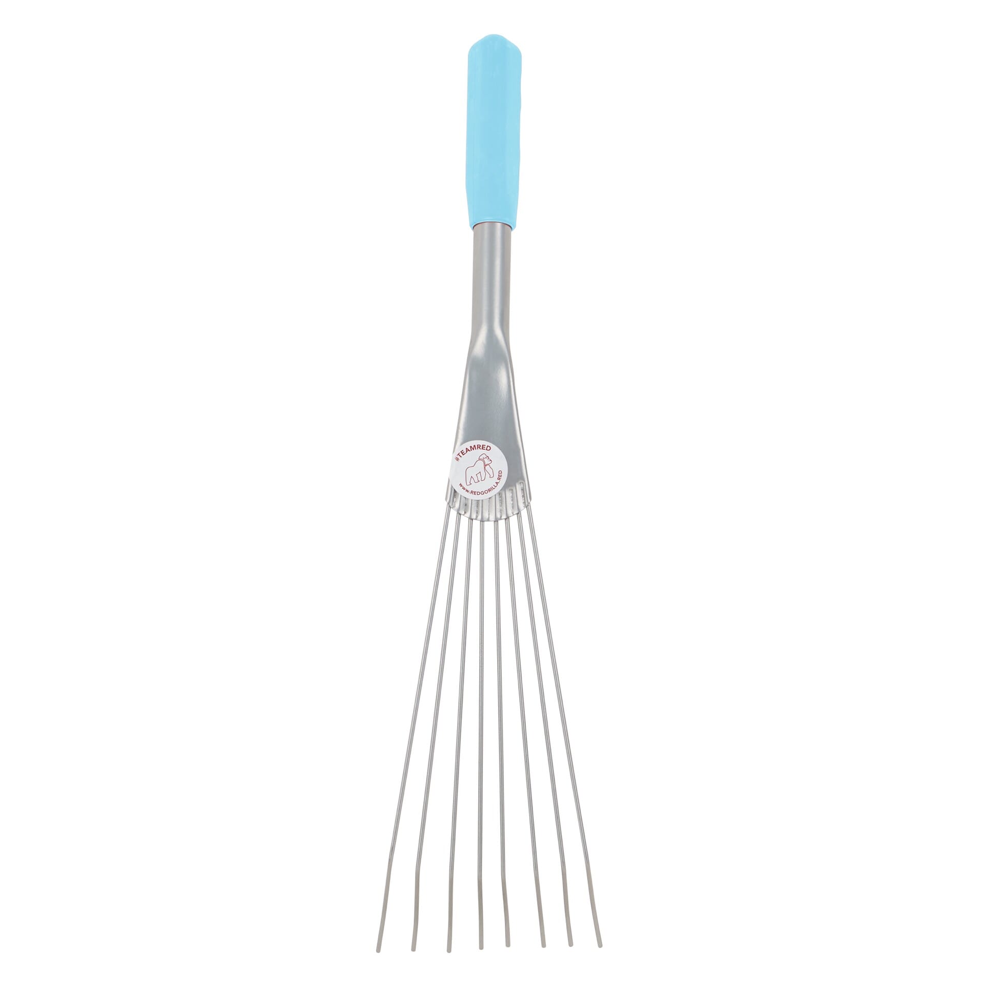 Red  Gorilla - Short Metal Rake - Sky Blue (Big Tidee Rake Only)