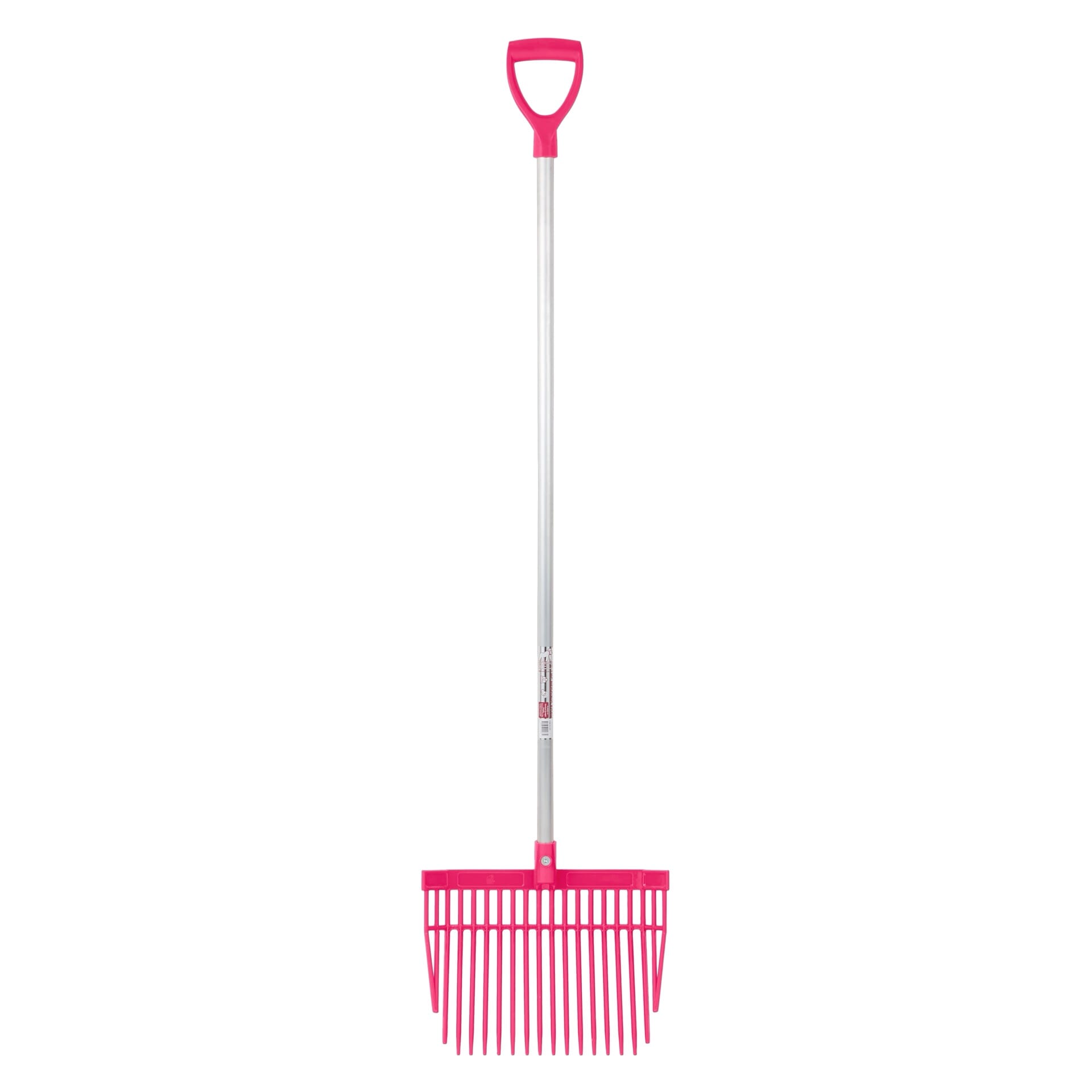 Red Gorilla - PC Bedding Fork D-Handle - Pink (D Handle)