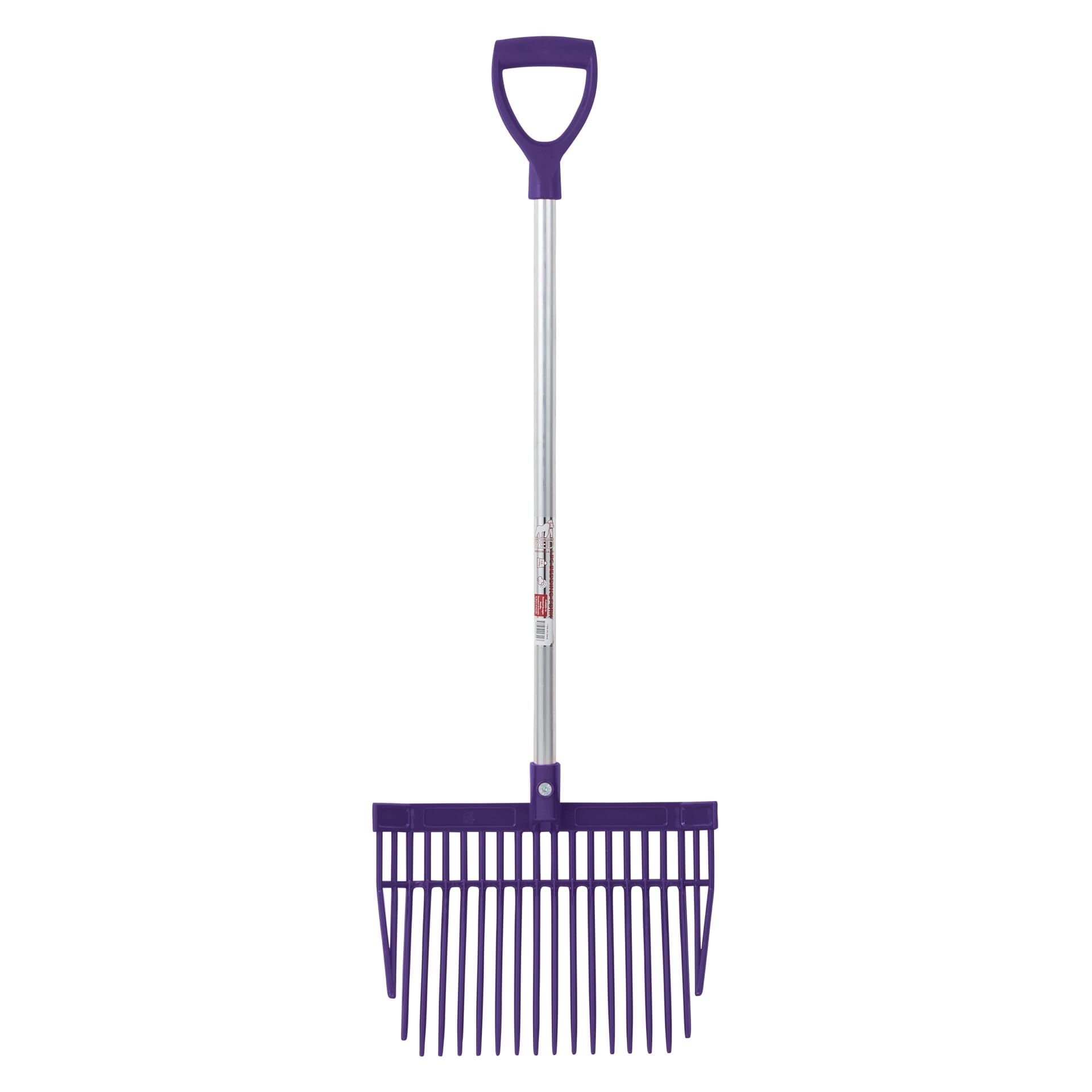 Red Gorilla - PC Bedding Fork Short D-Handle - Purple (Short Handle)
