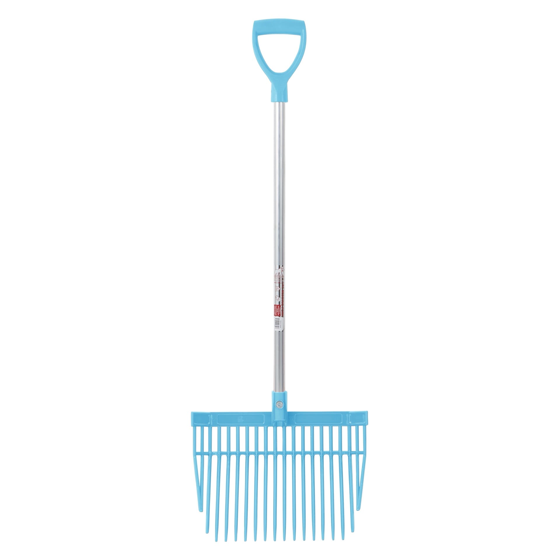 Red Gorilla - PC Bedding Fork Short D-Handle - Sky Blue (Short Handle)