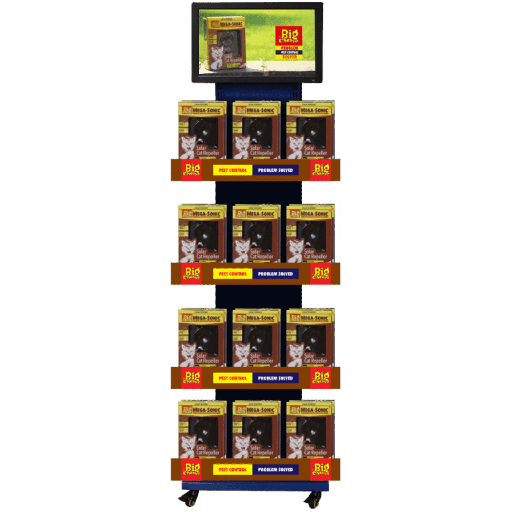 STV - In-Store Problem Solved Video - The Big Cheese Mega-Sonic Solar Cat Repeller