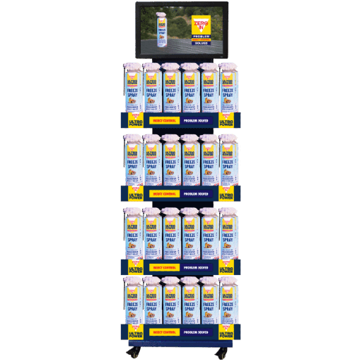 STV - In-Store Problem Solved Video - Zero In Ultra Power Freeze Spray 100% Poison-Free Knockdown Insect Killer-500ml