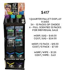 Quarter Pallet (72 Individuals, 24 Mixed 12 packs, 8 Jugs)
