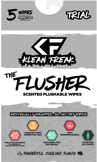 Klean Freak - The Flusher - Trial 5 Wipes