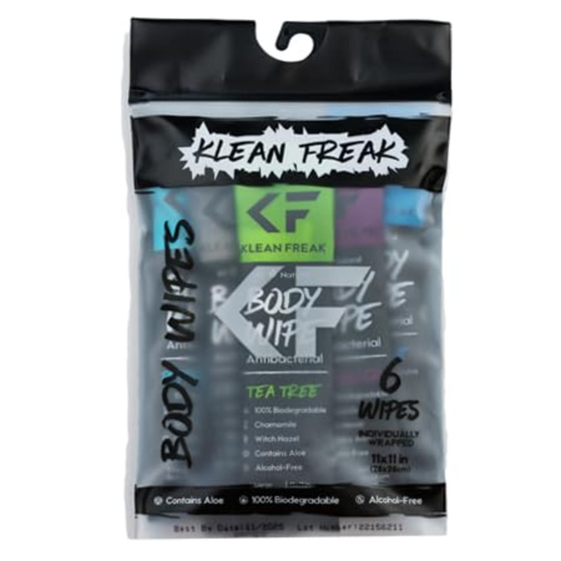 Klean Freak Body Wipes - Mini Master Pack 6 - Mixed 12 Packs