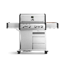 Burnhard Big EARL - 4-Burner Premium-Gas Grill 2025 with Stainless Steel with Cast Iron Grill Grate