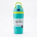 Moya - "True Tide" 16oz Insulated Sustainable Water Bottle Electric Blue