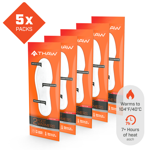 THAW - 30 Pairs-Disposable Insole Warmers - Small