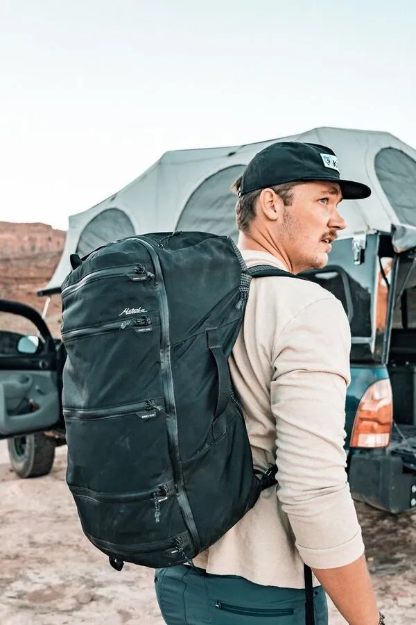 Matador SEG45 segmented travel backpack with built in packing cubes